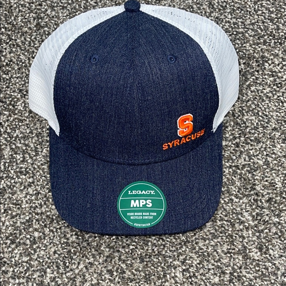 NWT SU Legacy Syracuse University Trucker Hat